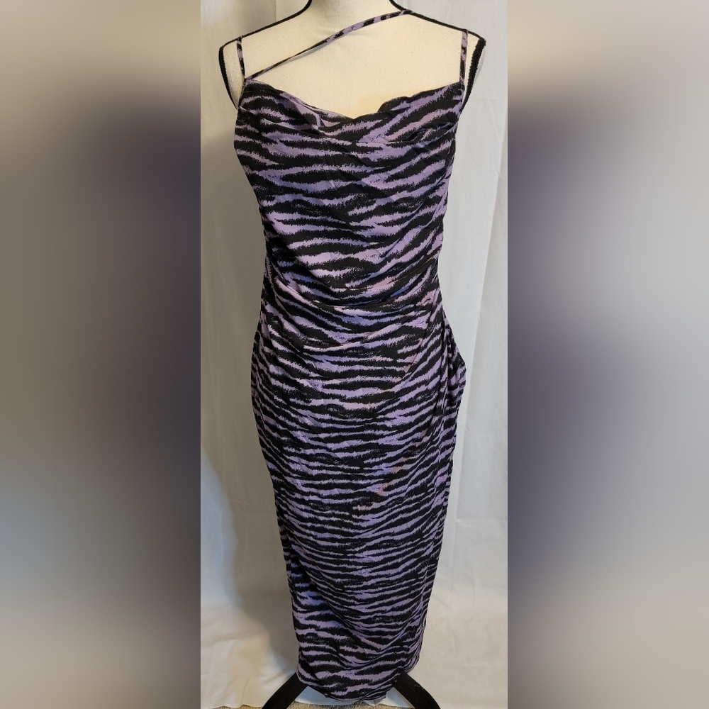 Zebra Print Cami Dress